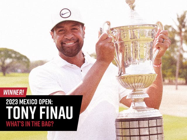 Tony Finau's Winning Clubs | 2023 Mexico Open