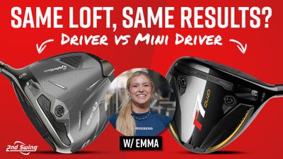 DRIVER vs MINI DRIVER | Same Loft, Same Results?