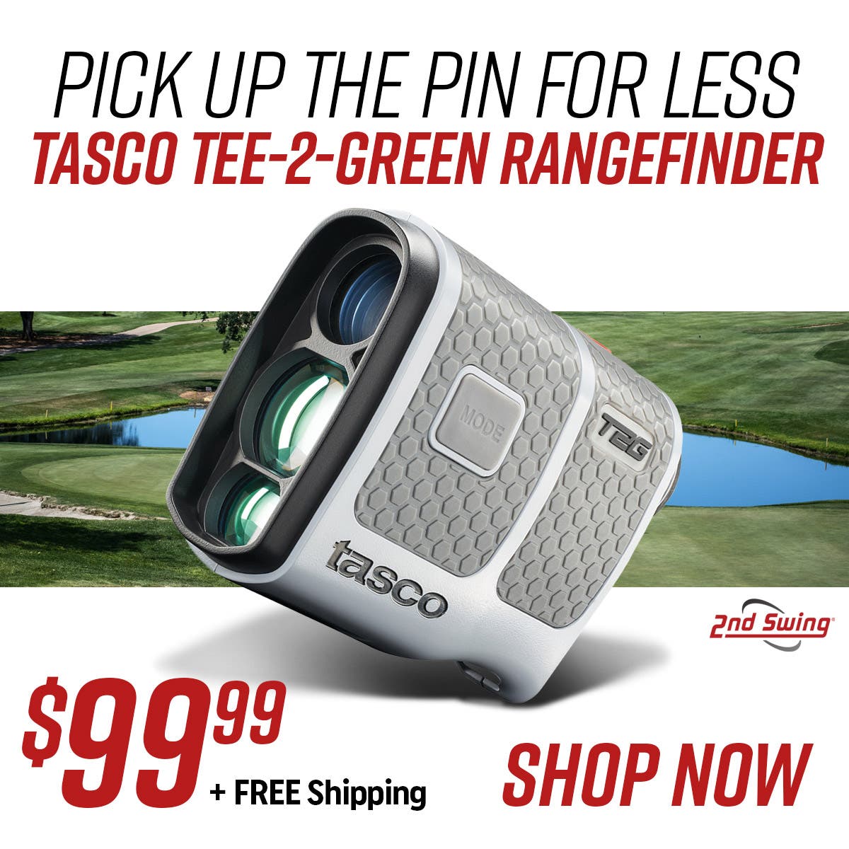 The Tasco Tee-2-Green Rangefinder