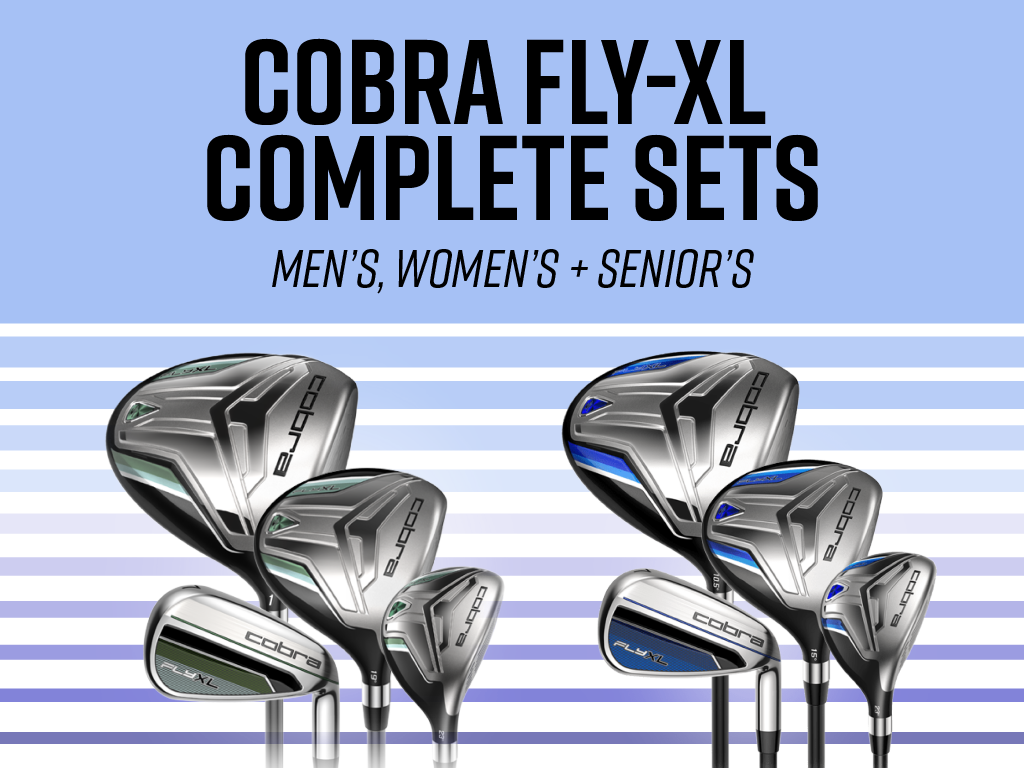 Cobra's FLY-XL Complete Sets: Ideal for the Beginner Golfers in Your Life