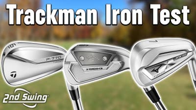 TaylorMade P770 vs. Callaway X-Forged CB vs. Mizuno JPX 921 Forged | Trackman Golf Irons Comparison