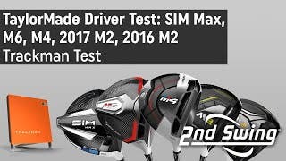 TaylorMade Drivers Trackman Testing & Comparison: SIM Max, M6, M4, M2
