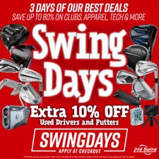 Swing Days Are Here: Huge Savings on Clubs & Equipment