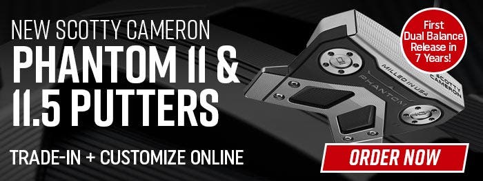 New Scotty Cameron Phantom + Super Select Putters | Customize Online + Trade-In and Save | Order Now