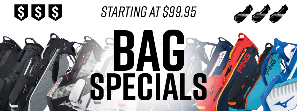 Starting at $99.95 | Golf Bag Specials