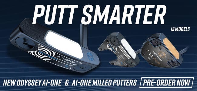 Putt Smarter | New Odyssey Ai-ONE & Ai-One Milled Putters | 13 Models |Pre-Order Now