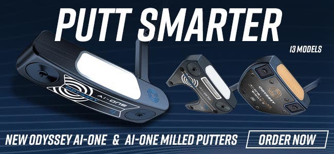Putt Smarter | New Odyssey Ai-One + Ai-One Milled Putters | Pre-Order Now | 13 Models
