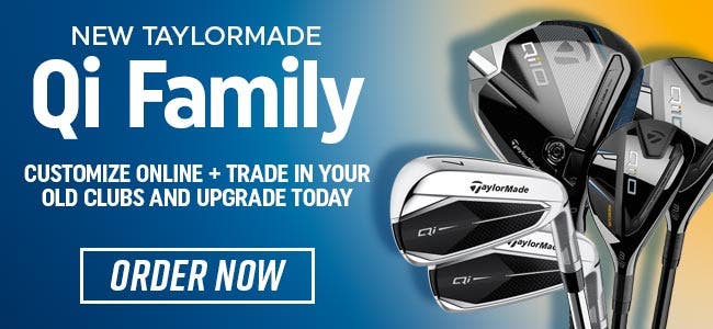New TayloMade Qi Family | Customize online + trade in your old clubs and upgrade today |order now