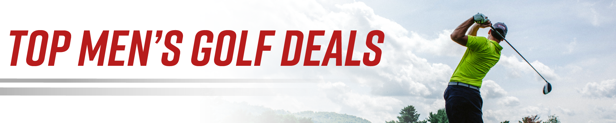Top Men's Golf Deals