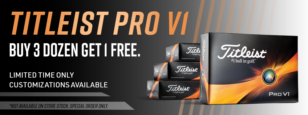 Titleist Pro V1 | Buy 3 Dozen Get 1 Free. | Limited Time Only | Customizations Available | Not Available On Store Stock. Special Order Only.
