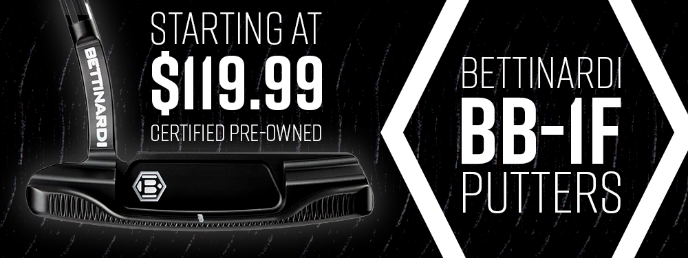bettinardi bb-1f putters  | starting at $119.99 certified pre-owned