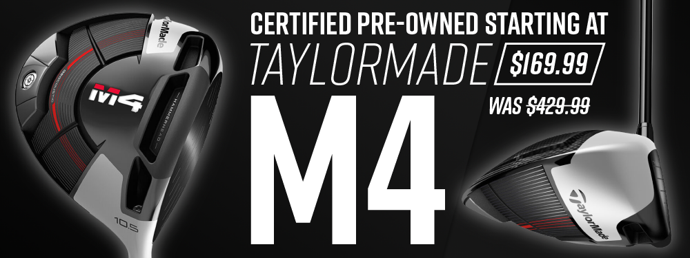 Taylormade M4 | Was $429.99 | Certified Pre-Owned Starting At $169.99