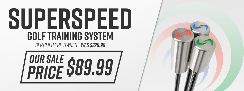 Superspeed Golf Training System | Certified Pre-Owned | Was $299.99 | Our Sale Price $89.99