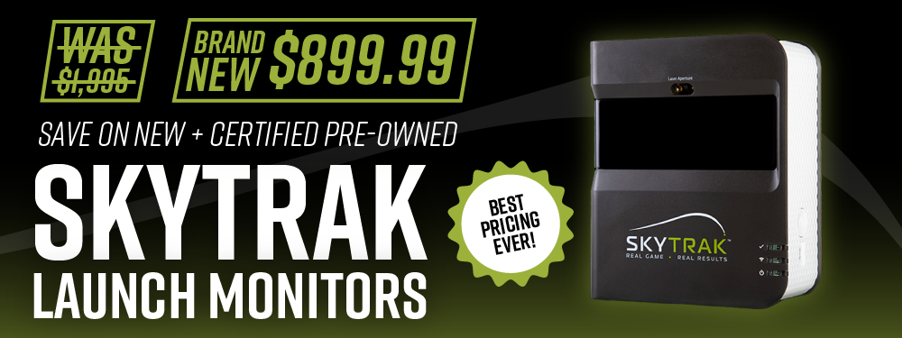 skytrak launch monitors | was $1,995 Brand New $899.99 | Save on New + Certified Pre-Owned | Best Pricing Ever