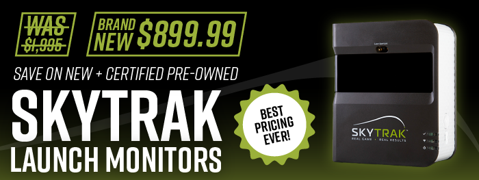skytrak launch monitors | was $1,995 Brand New $899.99 | Save on New + Certified Pre-Owned | Best Pricing Ever