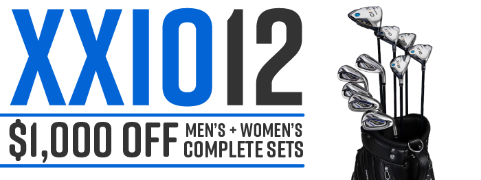 xxio 12 | $1,000 off men's + women's complete sets